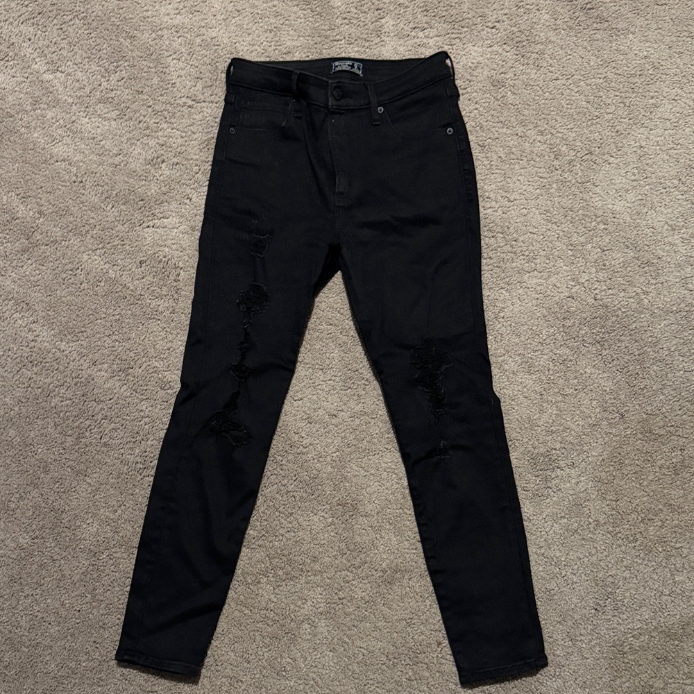 Abercrombie & Fitch Black Skinny Jeans